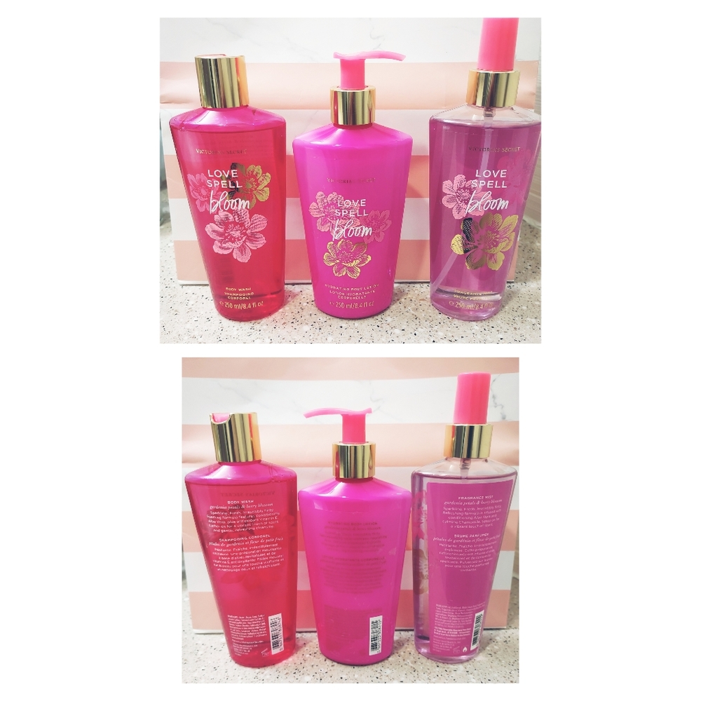 Victoria's Secret Love Spell Bloom bundle *NWT